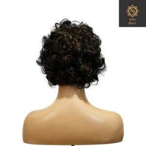 center wig machine made black wig remy hair tc002