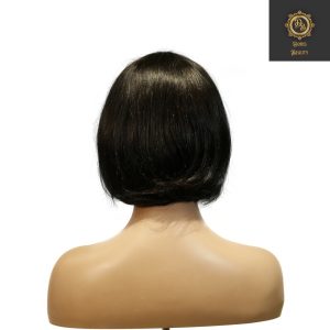 center wig machine made black wig remy hair tc027