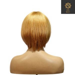 center wig machine made color wig remy hair