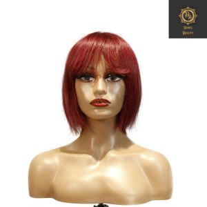 center wig machine made 99j wig remy hair h009