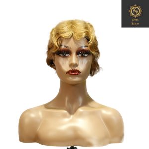 center wig machine made #27 wig remy hair h001