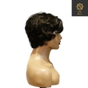 Home center wig machine made black wig remy hair tc16