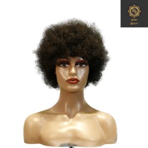 center wig machine made color wig remy hair