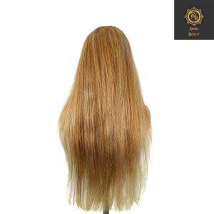 center wig 13x4 straight lace front wig 8&27 honey blonde highlight 26 inch remy hair