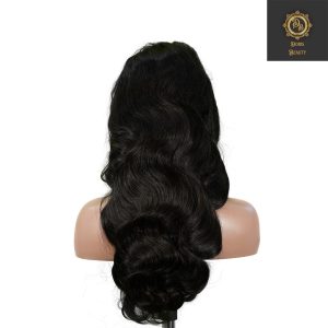 center wig 13x4 body wave lace front wig natural black remy hair