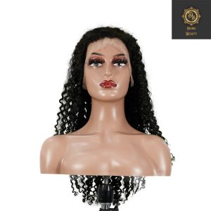 center wig 13x4 jerry curly lace front wig natural black remy hair