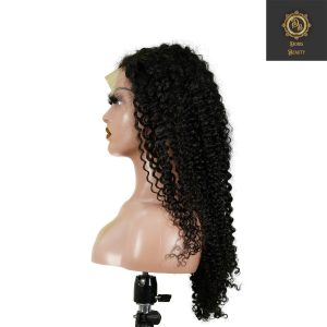 center wig 13x4 jerry curly lace front wig natural black remy hair