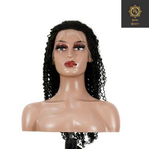 center wig 13x4 kinky curly lace front wig natural black remy hair