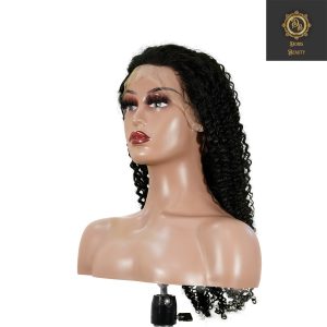 center wig 13x4 kinky curly lace front wig natural black remy hair